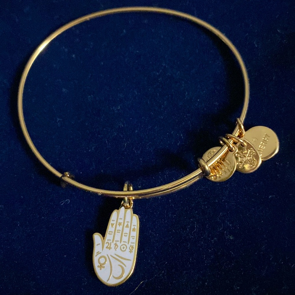 Alex and Ani Rose Gold Bangle